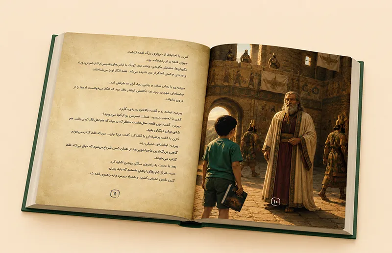 کارن در قلعه‌ی هزار ساله